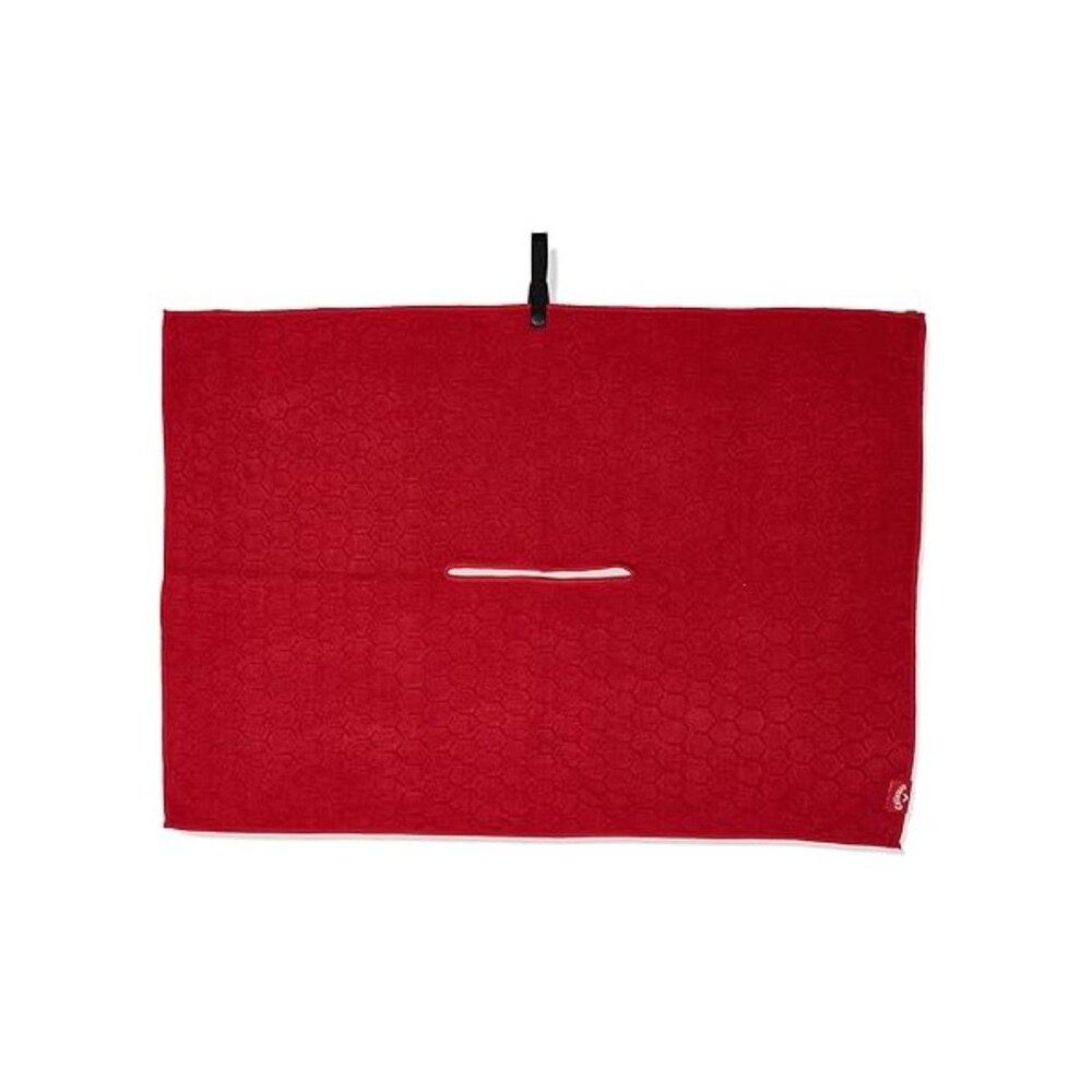 CALLAWAY TW CG OUTPERFORM Players Towel Size 30"X20" In RED 23